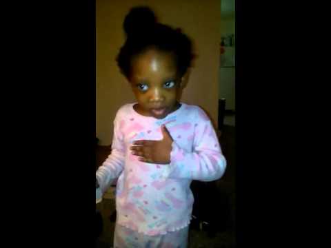 Amariah Winston praying