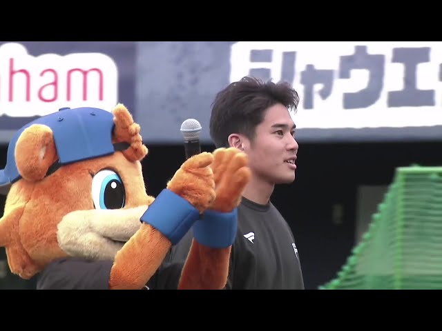 【ファーム】 ファイターズ・宮内春輝投手 ヒーローインタビュー 4月29日 北海道日本ハムファイターズ 対 東北楽天ゴールデンイーグルス