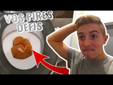 VOS PIRES DÉFIS LES PLUS WTF ?! - JE JETTE BOBBY DANS LES TOILETTES !? (ÇA TOURNE MAL) EXPLICATION