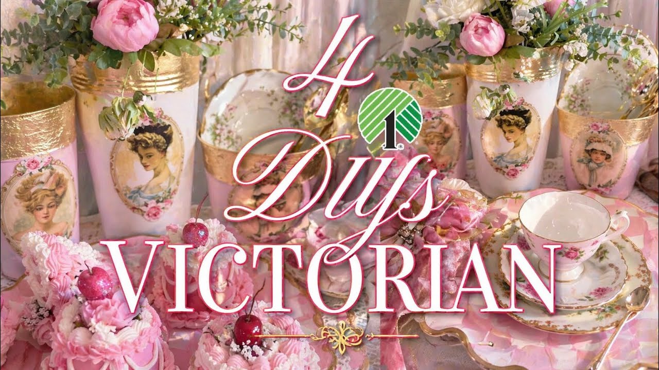 ✨🩷 $1 Dollar Tree Finds… but make them VICTORIAN LUXURY 💕✨ (you won’t believe the glow up!)”