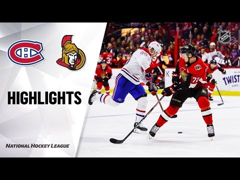 NHL Highlights | Canadiens @ Senators 1/11/20