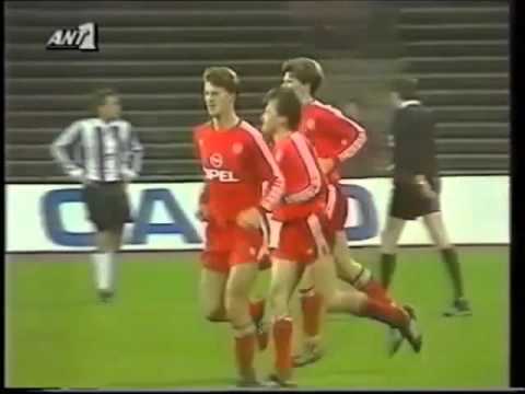 1990- 91  BAYERN- WATTENSCHEID  7- 0  BRIAN LAUDRUP SHOW