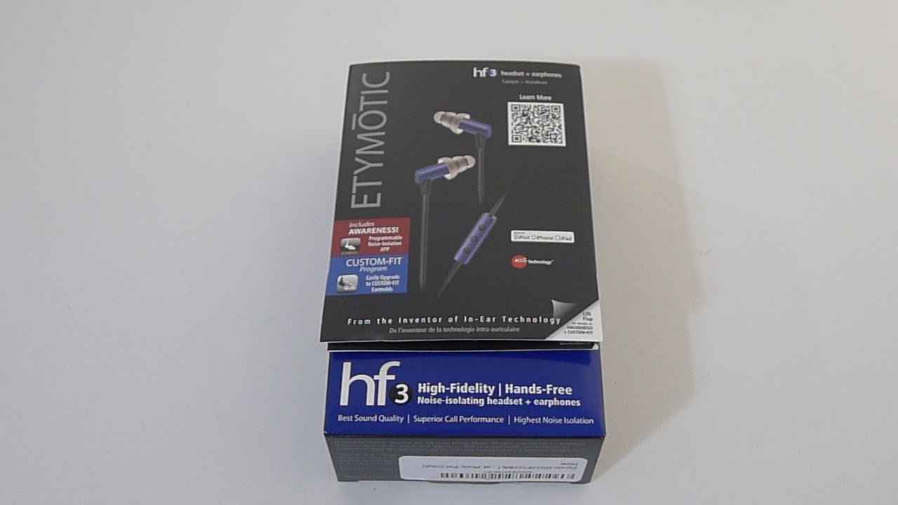 Наушники Etymotic ER23-HF3, черный