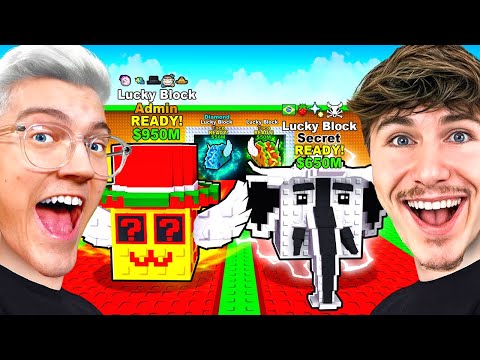 BIG PACK Opening de LUCKY BLOCK contre KEVKO sur Steal a Brainrot