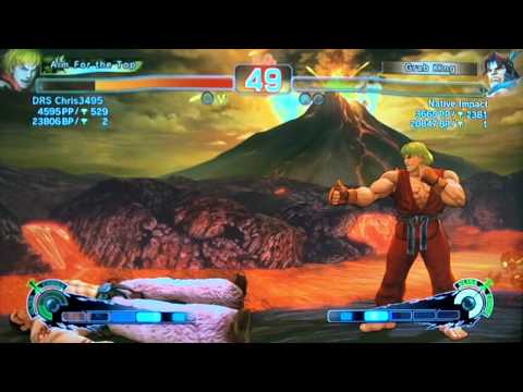 SSF4 AE:2012 DRS Chris3495 (Ken) vs Native Impact (Hawk)