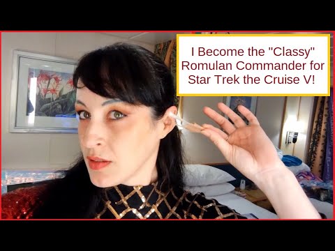Stitch Trek - Classy Romulan Commander Costume for Star Trek the Cruise V!