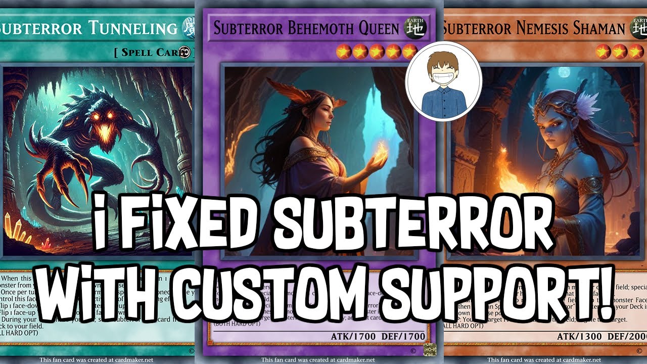 I FIXED SUBTERROR WITH CUSTOM SUPPORT! Yu-Gi-Oh!
