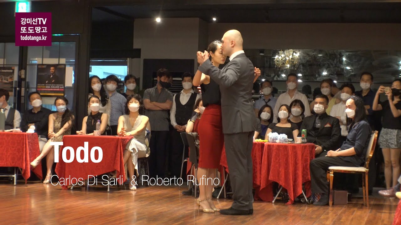 [또도땅고] 비비 & 데이빗 결혼기념 공연, Todo, Carlos Di Sarli  & Roberto Rufino, 2021. 6. 12