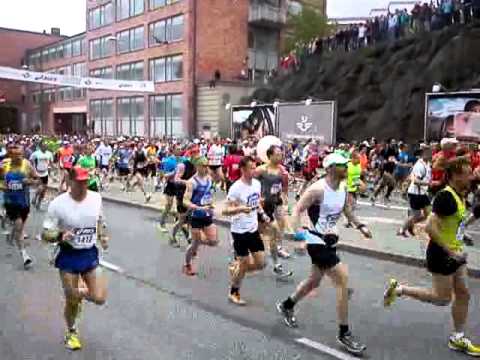 Stockholm Marathon 2011 - The Start