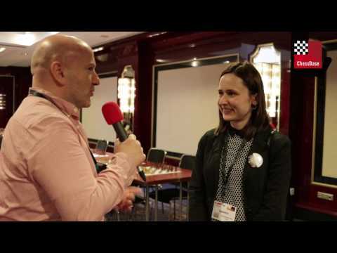 Schachbundesliga Finale 2017 - Interview with Deimante Daulyte