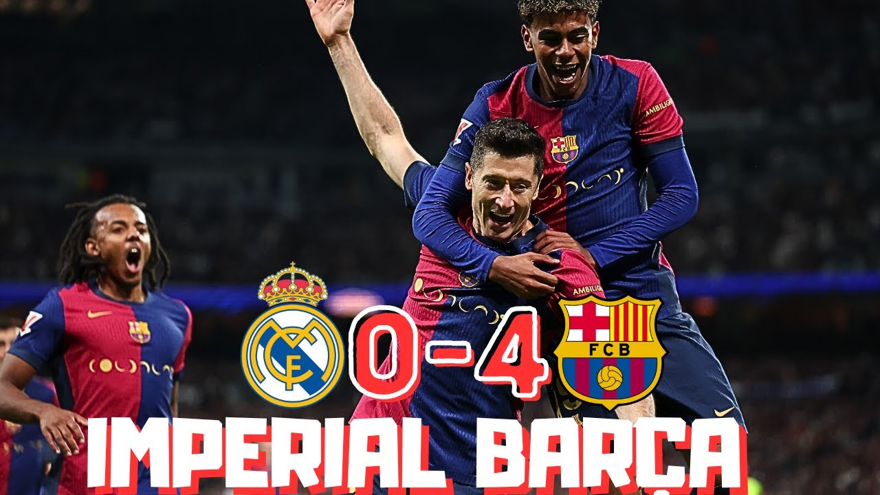 EL BARCELONA DESTROZA AL REAL MADRID, GOLEADA HISTÓRICA. LEWANDOWSKI IMPERIAL, LO DE ANCELOTTI Y MÁS