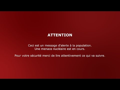 Fausse alerte de menace nucléaire avec pubs M6