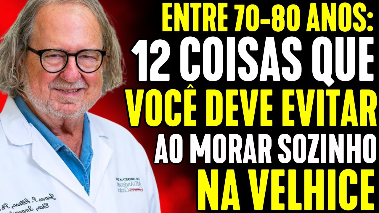 Se você tem entre 70 e 80 anos: 12 coisas que você deve evitar ao viver sozinho na terceira idade