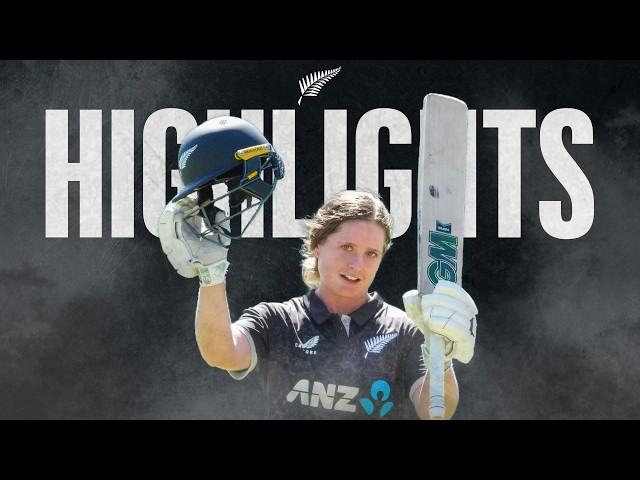 Halliday Hammers 157! | Highlights And Interviews | New Zealand v Zimbabwe | 1st ODI
