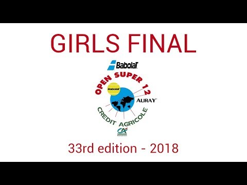 Nikola BARTUNKOVA (CZE) vs. Brenda FRUHVIRTOVA (CZE) - Open Super 12 Auray Tennis  - Girls Final