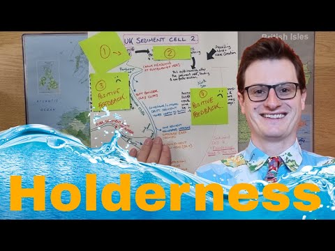 🌊Holderness Case Study. Sediment Cell: Positive and Negative Feedback in Coastal System. A Level.