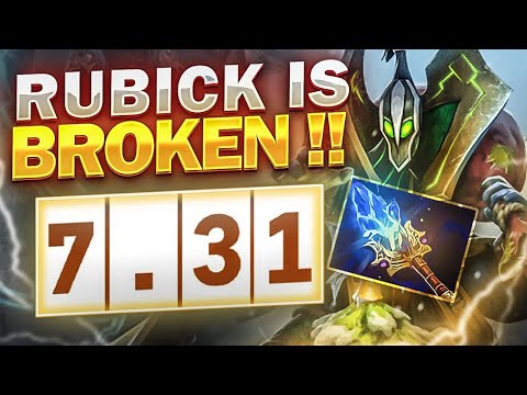 WELCOME TO 7.31 !! MOST BROKEN RUBICK PATCH IN DOTA 2