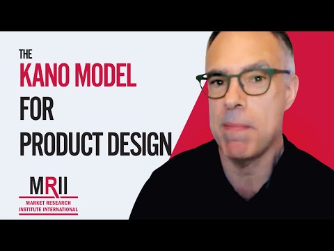 The Kano Model for Product Design