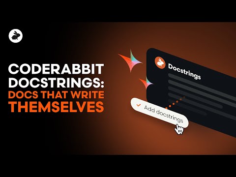 Coderabbit Docstrings Docs That Write Themselves
