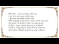 Ivy - I Get the Message Lyrics
