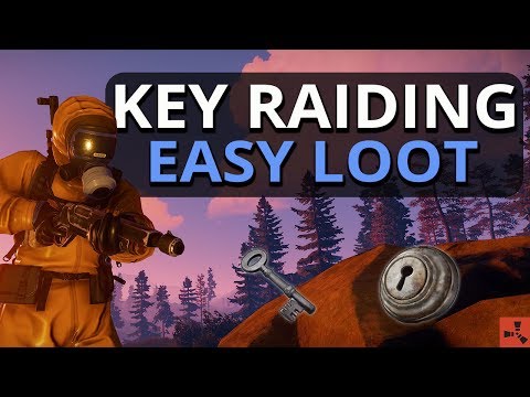 KEY Raiding For Super EASY LOOT! Rust Solo Survival S16 Ep1