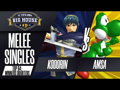 KoDoRiN vs aMSa - Melee Singles Top 64: Winners Quarters - The Big House 10 | Marth vs Yoshi