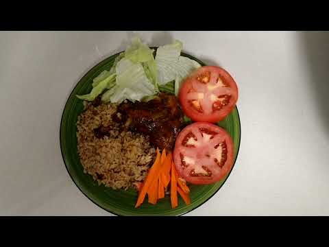 Chicken with rice and beans