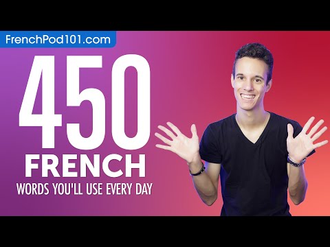 450 French Words You'll Use Every Day - Basic Vocabulary #85