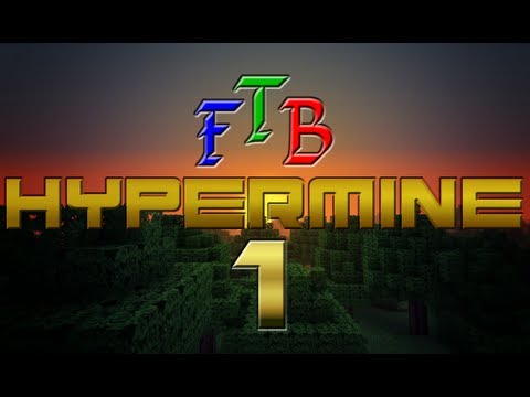 Minecraft Feed The Beast - Hypermine - Ep 1 - Getting Started