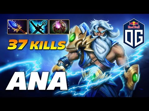 ANA Zeus 37 KILLS GOD | Dota 2 Pro Gameplay
