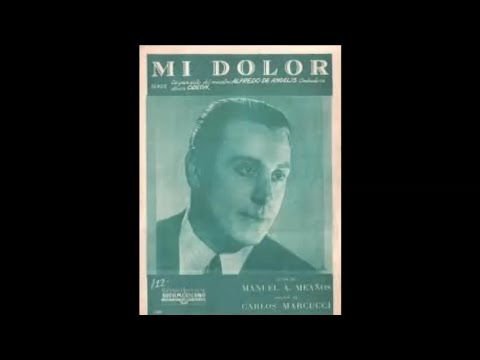 ALFREDO DE ANGELIS - MI DOLOR - TANGO INSTRUMENTAL - 1957