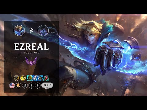 Ezreal Mid vs Sylas - NA Master Patch 12.19