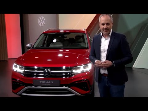 Volkswagen Tiguan Allspace 2022  Walkaround Details | New Tech & More Premium Cabin