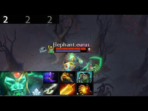Eurus - Wraith king | Elephant vs Vici Gaming  (game 1) BO2 | The International 2021