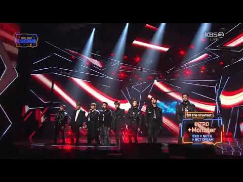181228 KBS Gayo Special Stage - EXO x NCT | Monster