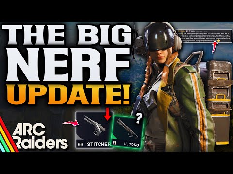 ARC Raiders Stitcher Nerf! New Update Details & Skin Fix!