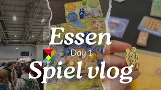 Essen Spiel 2024 - Day 1 mini vlog