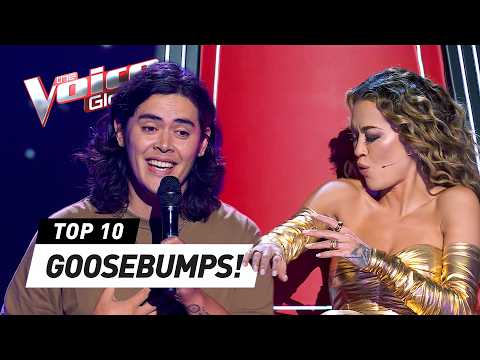 INCREDIBLE Blind Auditions that gave the Coaches GOOSEBUMPS