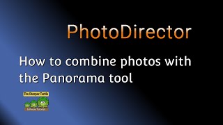 How to combine photos with the Panorama Tool