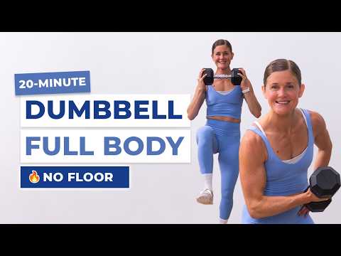 20-Minute Full Body Dumbbell Workout (No Repeats!) | All Standing, At-Home Strength