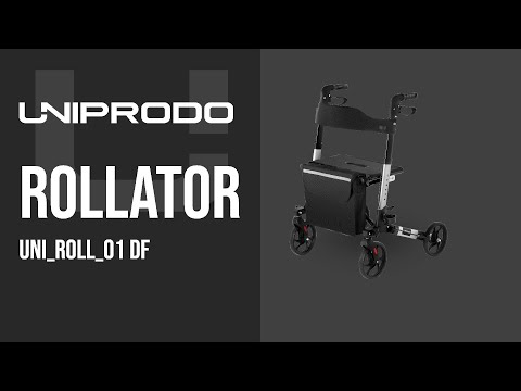 Video - B-Ware Rollator - Empire Silver - 136 kg