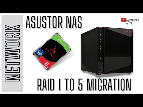Raid Migration on a Asustor NAS