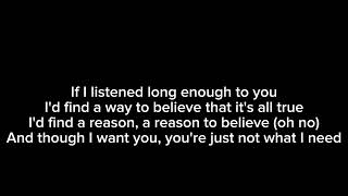 A Reason To Believe - Wilson Philips Karaokê