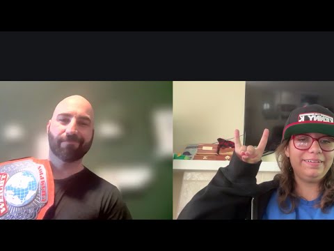 Giovanna‘s interviews 7 PPW cruiserweight champion The Kenny K ￼￼