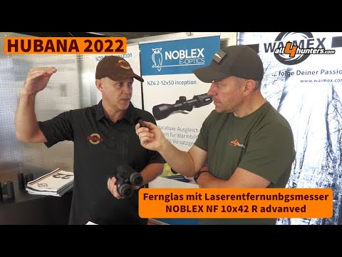 HUBANA 2022: Fernglas mit Laser Entfernungsmesser NOBLEX NF 10x42 R advanced