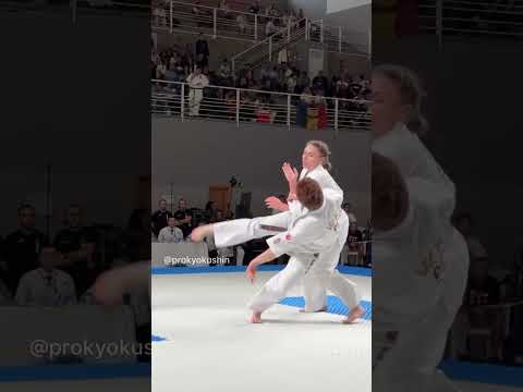 #kyokushin #knockout Berta Szalay - 1st WKB World Open #karate championship