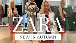 ZARA HAUL TRY ON AUTUMN 🍁 Come SHOPPING with me to ZARA + FALL BLAZER Edition