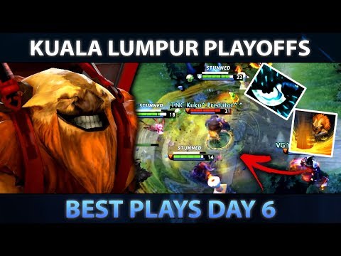 KUALA LUMPUR MAJOR - Best Plays of Day 6 [Playoffs] - Dota 2