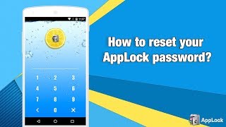 How to reset your AppLock password?