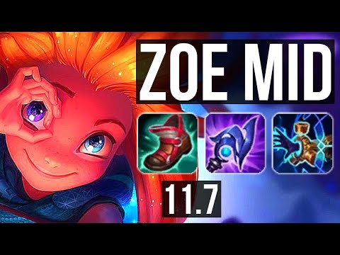 ZOE vs VIEGO (MID) | 8/2/8, 500+ games, 800K mastery | EUW Master | v11.7